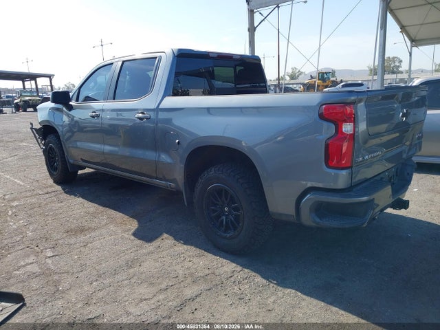 2021 Chevrolet Silverado 1500 4wd  Short Bed Rst მანქანა იყიდება აუქციონზე, vin: 3GCUYEELXMG265343, აუქციონის ნომერი: 45831354