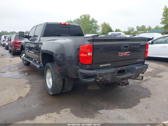 45831383 :رقم المزاد ، 1GT424E85FF531167 vin ، 2015 Gmc Sierra 3500hd Available Wifi Denali مزاد بيع