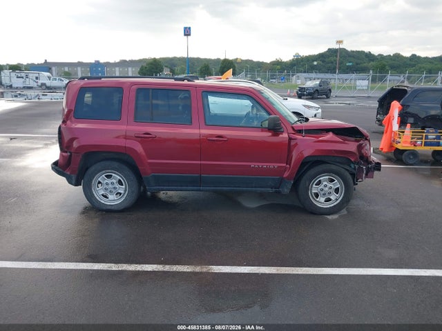 Продажа на аукционе авто 2015 Jeep Patriot Sport, vin: 1C4NJPBB7FD386900, номер лота: 45831385