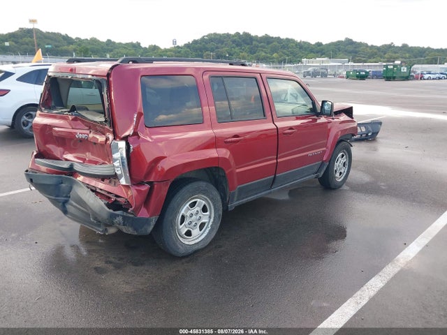 Продажа на аукционе авто 2015 Jeep Patriot Sport, vin: 1C4NJPBB7FD386900, номер лота: 45831385
