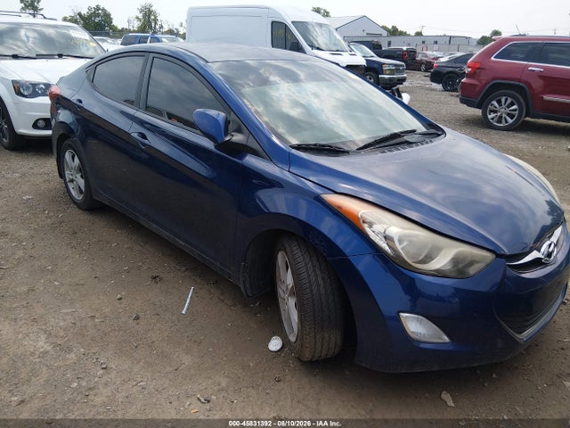 2013 Hyundai Elantra Gls მანქანა იყიდება აუქციონზე, vin: KMHDH4AEXDU748616, აუქციონის ნომერი: 45831392