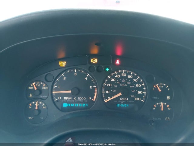 45831409 :رقم المزاد ، 1GCDT13X14K147705 vin ، 2004 Chevrolet S-10 Ls مزاد بيع
