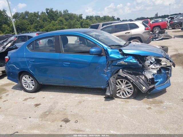 45831442 :رقم المزاد ، ML32FUFJ6MHF06332 vin ، 2021 Mitsubishi Mirage G4 Carbonite Edition/es/le مزاد بيع