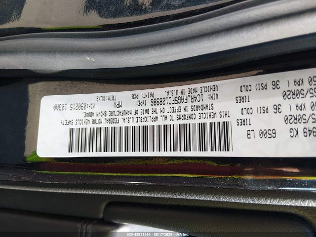 2015 Jeep Grand Cherokee Altitude მანქანა იყიდება აუქციონზე, vin: 1C4RJFAG5FC128986, აუქციონის ნომერი: 45831554