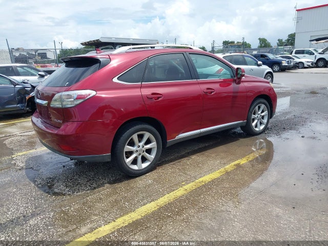 2010 Lexus Rx 350 მანქანა იყიდება აუქციონზე, vin: 2T2ZK1BA5AC012418, აუქციონის ნომერი: 45831557