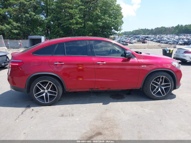 Aukcja sprzedaży 2017 Mercedes-benz Amg Gle 43 Coupe 4matic, vin: 4JGED6EB1HA059941, numer aukcji: 45831583