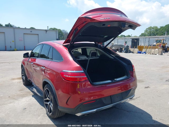 Aukcja sprzedaży 2017 Mercedes-benz Amg Gle 43 Coupe 4matic, vin: 4JGED6EB1HA059941, numer aukcji: 45831583