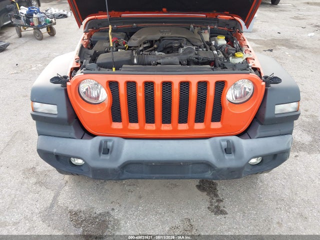 45831621 :رقم المزاد ، 1C4HJXDG1KW659205 vin ، 2019 Jeep Wrangler Unlimited Sport S 4x4 مزاد بيع