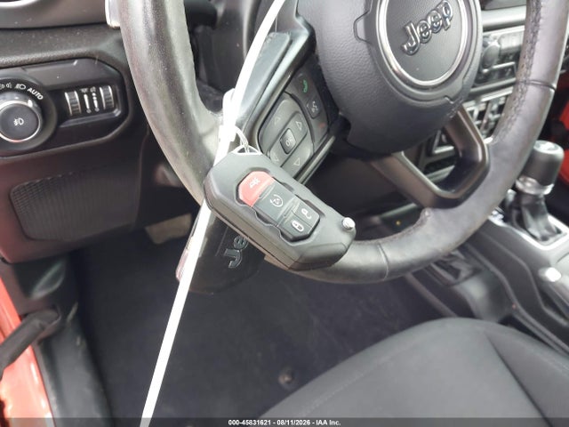45831621 :رقم المزاد ، 1C4HJXDG1KW659205 vin ، 2019 Jeep Wrangler Unlimited Sport S 4x4 مزاد بيع