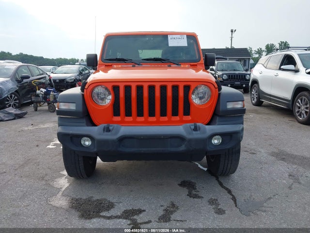 45831621 :رقم المزاد ، 1C4HJXDG1KW659205 vin ، 2019 Jeep Wrangler Unlimited Sport S 4x4 مزاد بيع