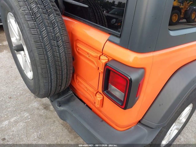 45831621 :رقم المزاد ، 1C4HJXDG1KW659205 vin ، 2019 Jeep Wrangler Unlimited Sport S 4x4 مزاد بيع