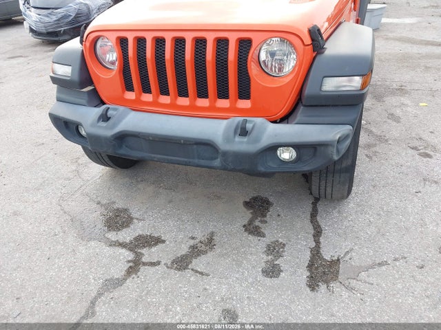 45831621 :رقم المزاد ، 1C4HJXDG1KW659205 vin ، 2019 Jeep Wrangler Unlimited Sport S 4x4 مزاد بيع