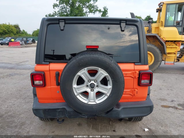 45831621 :رقم المزاد ، 1C4HJXDG1KW659205 vin ، 2019 Jeep Wrangler Unlimited Sport S 4x4 مزاد بيع