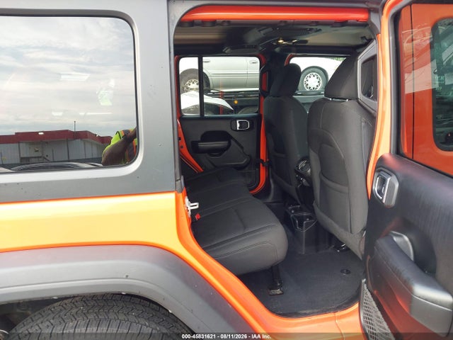 45831621 :رقم المزاد ، 1C4HJXDG1KW659205 vin ، 2019 Jeep Wrangler Unlimited Sport S 4x4 مزاد بيع