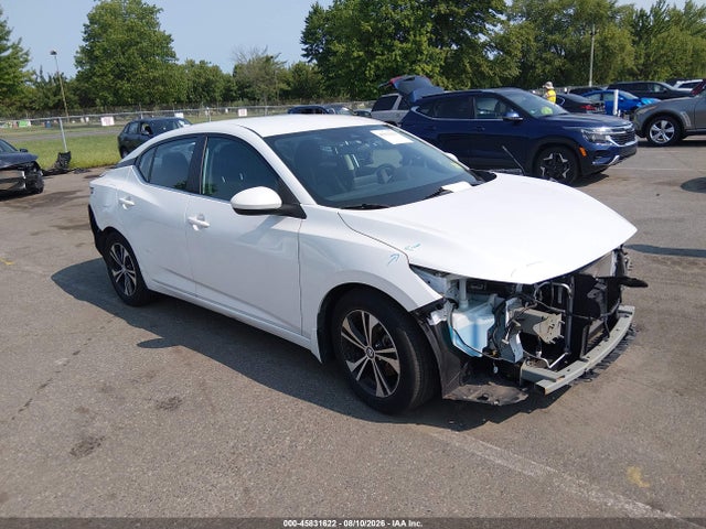 2021 Nissan Sentra Sv Xtronic Cvt მანქანა იყიდება აუქციონზე, vin: 3N1AB8CV4MY228358, აუქციონის ნომერი: 45831622