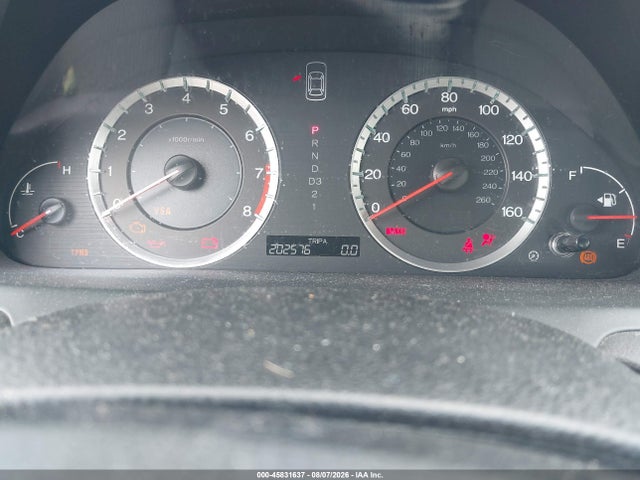 45831637 :رقم المزاد ، 1HGCP36818A086935 vin ، 2008 Honda Accord 3.5 Ex-l مزاد بيع