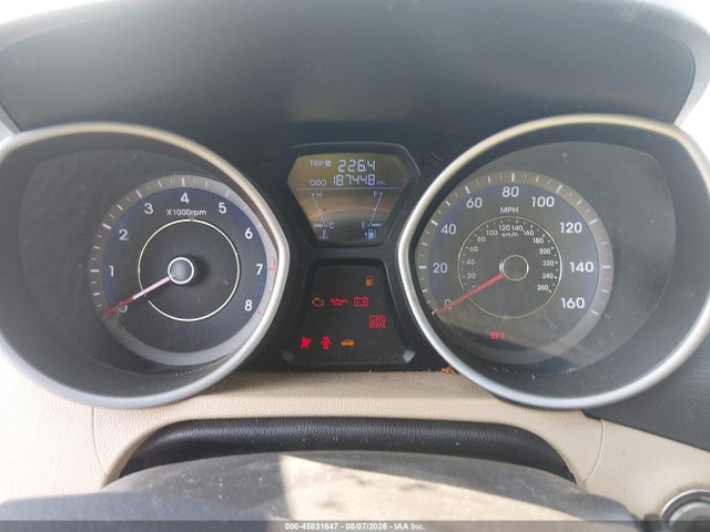 Aukcja sprzedaży 2011 Hyundai Elantra Limited (ulsan Plant), vin: KMHDH4AE7BU148262, numer aukcji: 45831647