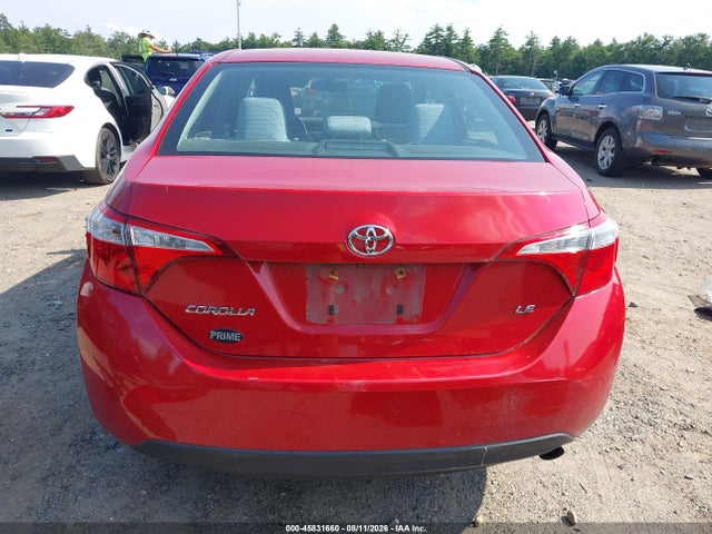 45831660 :رقم المزاد ، 2T1BURHE7GC487179 vin ، 2016 Toyota Corolla Le مزاد بيع