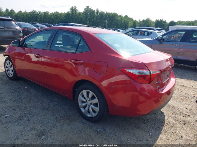 45831660 :رقم المزاد ، 2T1BURHE7GC487179 vin ، 2016 Toyota Corolla Le مزاد بيع