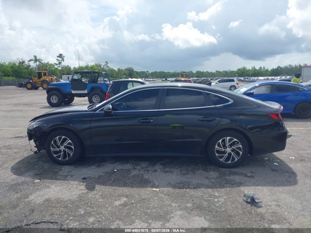 Продажа на аукционе авто 2022 Hyundai Sonata Hybrid Blue, vin: KMHL24JJ1NA051543, номер лота: 45831675