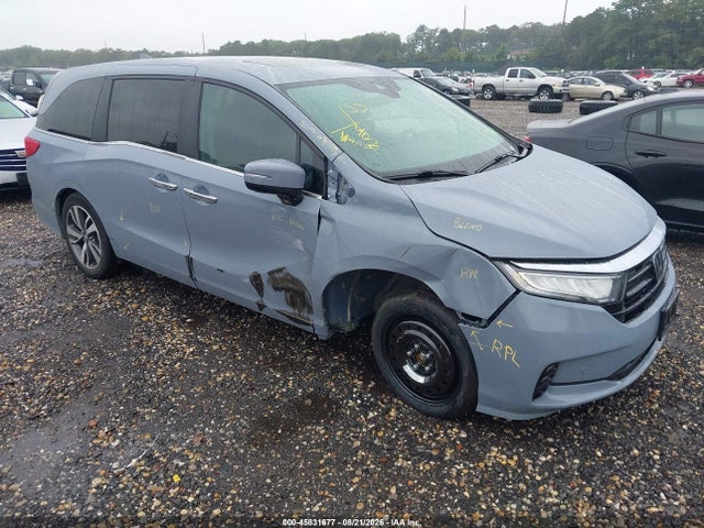 2024 Honda Odyssey Touring მანქანა იყიდება აუქციონზე, vin: 5FNRL6H87RB027626, აუქციონის ნომერი: 45831677