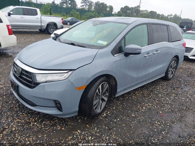 45831677 :رقم المزاد ، 5FNRL6H87RB027626 vin ، 2024 Honda Odyssey Touring مزاد بيع