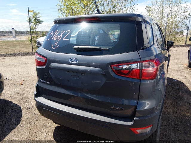 Aukcja sprzedaży 2020 Ford Ecosport S, vin: MAJ6S3FL7LC383256, numer aukcji: 45831682