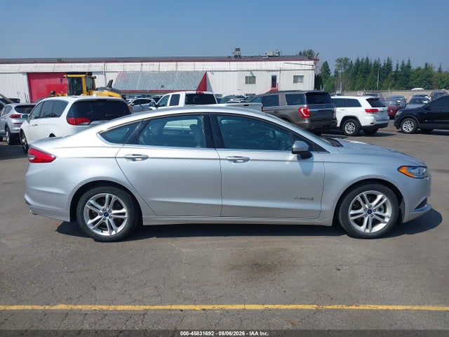 3FA6P0UU3JR141882 Ford Fusion Hybrid S
