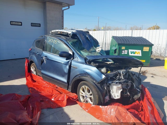 Auction sale of the 2018 Ford Escape Sel, vin: 1FMCU9HD0JUB59295, lot number: 45831705