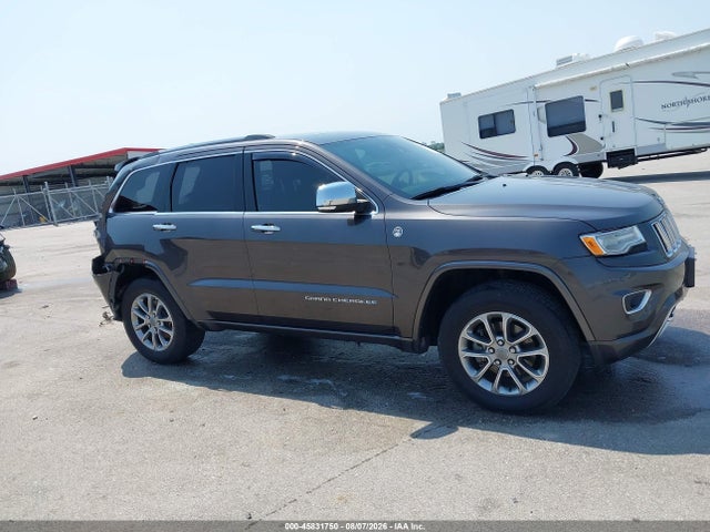 2015 Jeep Grand Cherokee Overland მანქანა იყიდება აუქციონზე, vin: 1C4RJFCG8FC748941, აუქციონის ნომერი: 45831750