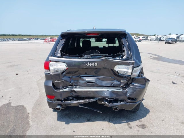 2015 Jeep Grand Cherokee Overland მანქანა იყიდება აუქციონზე, vin: 1C4RJFCG8FC748941, აუქციონის ნომერი: 45831750