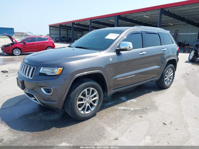 2015 Jeep Grand Cherokee Overland მანქანა იყიდება აუქციონზე, vin: 1C4RJFCG8FC748941, აუქციონის ნომერი: 45831750