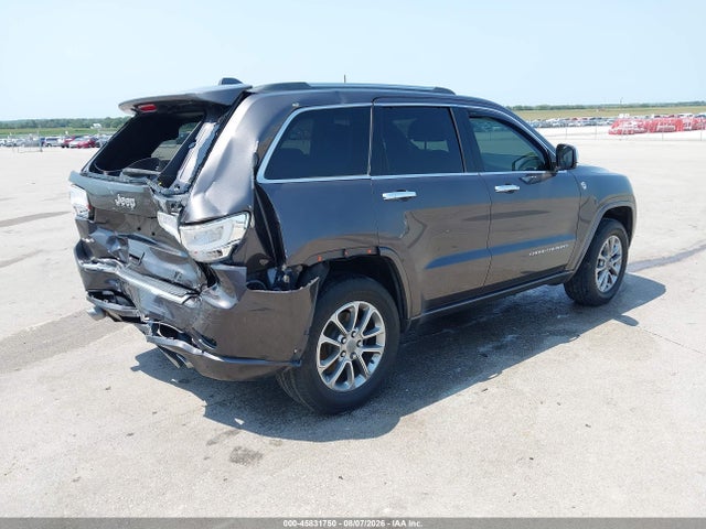 2015 Jeep Grand Cherokee Overland მანქანა იყიდება აუქციონზე, vin: 1C4RJFCG8FC748941, აუქციონის ნომერი: 45831750