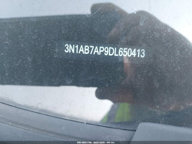 2013 Nissan Sentra Sv მანქანა იყიდება აუქციონზე, vin: 3N1AB7AP9DL650413, აუქციონის ნომერი: 45831756