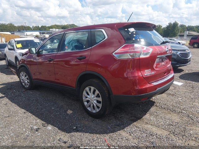 2016 Nissan Rogue S მანქანა იყიდება აუქციონზე, vin: KNMAT2MT1GP605352, აუქციონის ნომერი: 45831783