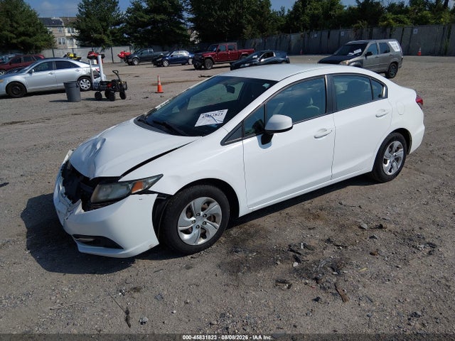 Продажа на аукционе авто 2013 Honda Civic Lx, vin: 19XFB2F57DE231297, номер лота: 45831823