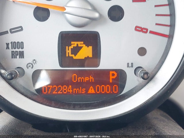 45831867 :رقم المزاد ، WMWMF3C50ATZ22256 vin ، 2010 Mini Cooper مزاد بيع