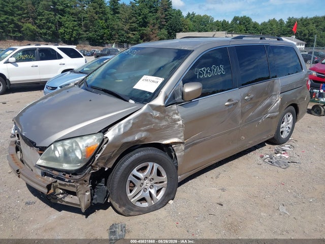 2007 Honda Odyssey Ex მანქანა იყიდება აუქციონზე, vin: 5FNRL38417B125009, აუქციონის ნომერი: 45831868