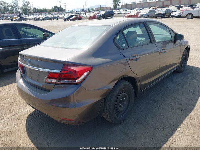 Aukcja sprzedaży 2014 Honda Civic Lx, vin: 19XFB2F59EE243890, numer aukcji: 45831944
