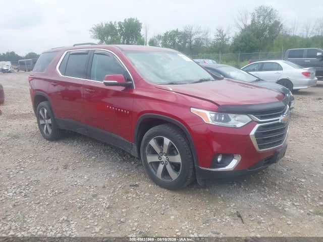 45831969 :رقم المزاد ، 1GNEVHKW3JJ102693 vin ، 2018 Chevrolet Traverse Lt Leather مزاد بيع