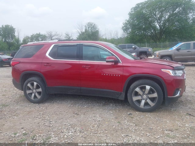 45831969 :رقم المزاد ، 1GNEVHKW3JJ102693 vin ، 2018 Chevrolet Traverse Lt Leather مزاد بيع