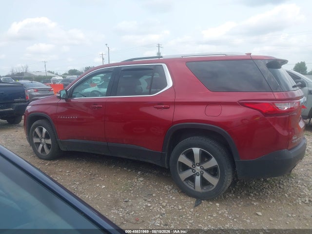 45831969 :رقم المزاد ، 1GNEVHKW3JJ102693 vin ، 2018 Chevrolet Traverse Lt Leather مزاد بيع