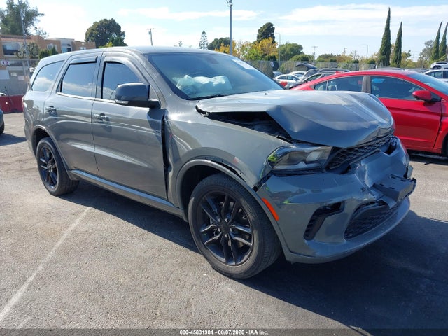 2021 Dodge Durango Gt Plus Awd მანქანა იყიდება აუქციონზე, vin: 1C4RDJDG5MC636748, აუქციონის ნომერი: 45831984