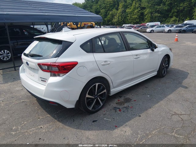 2020 Subaru Impreza Sport 5-door მანქანა იყიდება აუქციონზე, vin: 4S3GTAL67L3701942, აუქციონის ნომერი: 45832041