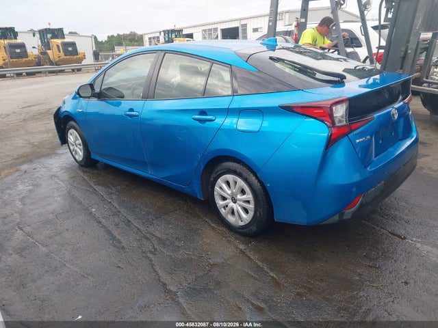 2019 Toyota Prius Le მანქანა იყიდება აუქციონზე, vin: JTDKARFUXK3100600, აუქციონის ნომერი: 45832087