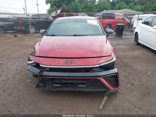 2025 Hyundai Elantra N მანქანა იყიდება აუქციონზე, vin: KMHLW4DK6SU024129, აუქციონის ნომერი: 45832108