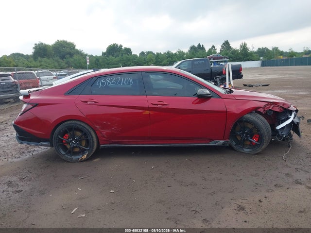 2025 Hyundai Elantra N მანქანა იყიდება აუქციონზე, vin: KMHLW4DK6SU024129, აუქციონის ნომერი: 45832108