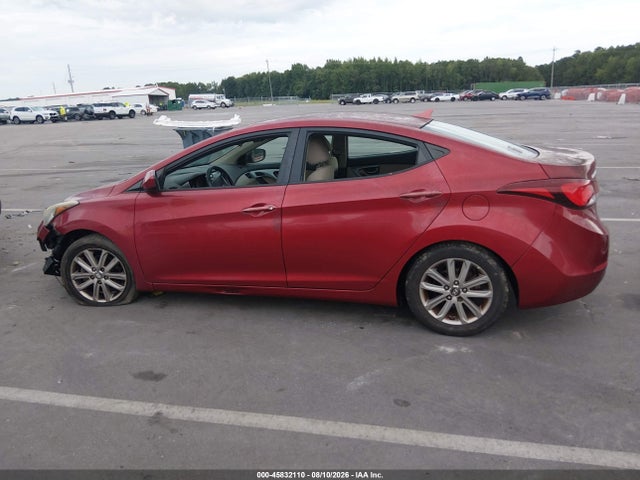2014 Hyundai Elantra Se მანქანა იყიდება აუქციონზე, vin: 5NPDH4AE9EH543840, აუქციონის ნომერი: 45832110