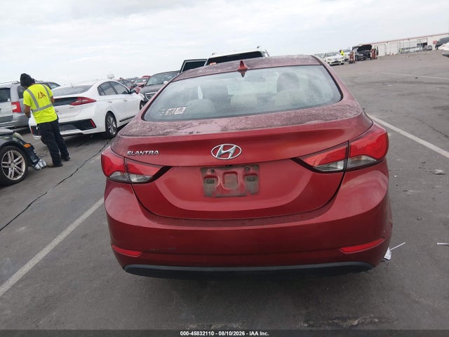 2014 Hyundai Elantra Se მანქანა იყიდება აუქციონზე, vin: 5NPDH4AE9EH543840, აუქციონის ნომერი: 45832110
