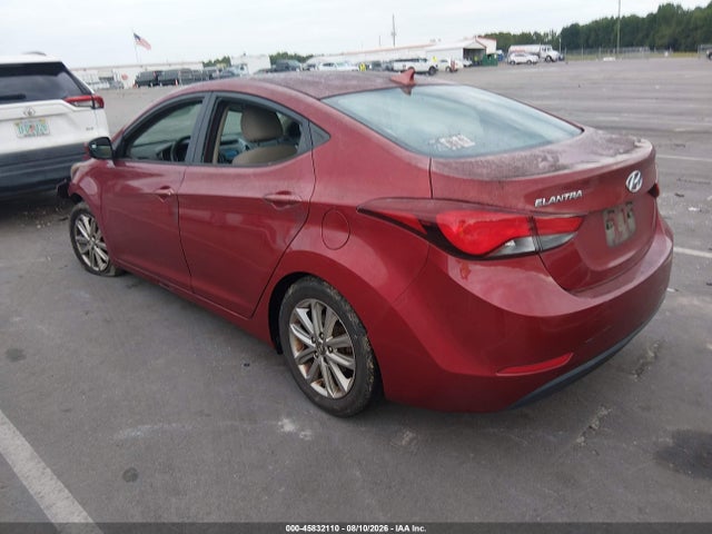 2014 Hyundai Elantra Se მანქანა იყიდება აუქციონზე, vin: 5NPDH4AE9EH543840, აუქციონის ნომერი: 45832110
